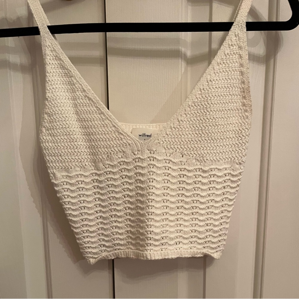 Aritzia Crochet Top